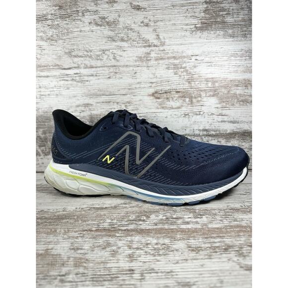 Mens New Balance Fresh Foam 860v13 Blue Running Shoes Sz 11.5D Athletic Gym EUC! main image 10